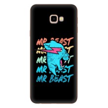 Чехлы Мистер Бист для Самсунг Ж4+, Ж4 Плюс (logo Mr beast)