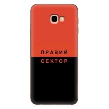 Чехлы УПА (Красно-Чёрный) на Samsung Galaxy J4+, J4 Plus, J415 – Правый Серктор