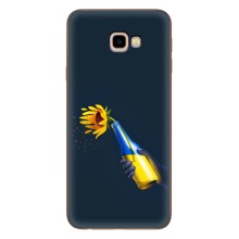 Чехол для Патриота Украины Samsung Galaxy J4+, J4 Plus, J415 - (AlphaPrint) (Коктейль молотова)