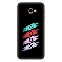 Чехол КИБЕРСПОРТ для Samsung Galaxy J4+, J4 Plus, J415 – Значки Sony
