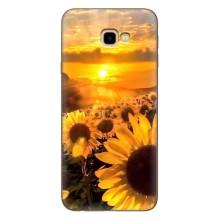 Чохол з Квітами для Samsung Galaxy J4+, J4 Plus, J415 – поле соняшників