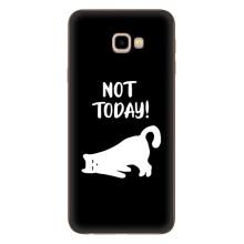 Бампер с изображением Котиков для Гелекси Джи4 Плюс (Not Today)