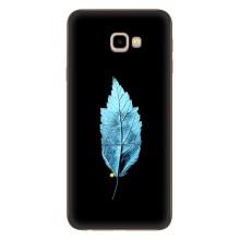 Чехол с картинками на черном фоне для Samsung Galaxy J4+, J4 Plus, J415 – Листочек