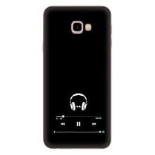 Чехол с картинками на черном фоне для Samsung Galaxy J4+, J4 Plus, J415 – Плеер