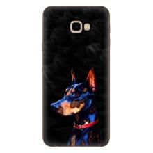Бампер для Samsung Galaxy J4+, J4 Plus, J415 с картинкой "Песики" (Собака Мопс)