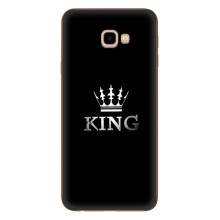 Чехол с Короной Самсунг Ж4+, Ж4 Плюс - (AlphaPrint) (KING)