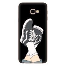 Чехол с Прикольным принтом на Samsung Galaxy J4+, J4 Plus, J415 – Кеды