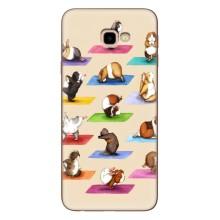 Чехол с Прикольным принтом на Samsung Galaxy J4+, J4 Plus, J415 – Ёга свинок