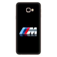 Чехол для Самсунг Ж4+, Ж4 Плюс - с принтом БМВ (AlphaPrint) (AMG)