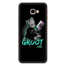 Чехол Супергерои Марвел на Гелекси Джи4 Плюс (Groot)