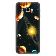 Чохол (ТПУ) з планетами на Samsung Galaxy J4+, J4 Plus, J415 – Вид з космосу