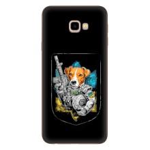 Чехол с принтом для Samsung Galaxy J4+, J4 Plus, J415 – Патрон Воин