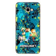 Чохли для Samsung Galaxy J4+, J4 Plus, J415 (Персонажі МайнКрафт) (Майнкрафт)