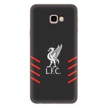 Силиконовые Чехлы принт Футбол на Samsung Galaxy J4+, J4 Plus, J415 – Эмблема Liverpool
