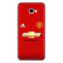 Силиконовые Чехлы принт Футбол на Samsung Galaxy J4+, J4 Plus, J415 – Man United