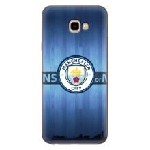 Силиконовые Чехлы принт Футбол на Samsung Galaxy J4+, J4 Plus, J415 – ManCity