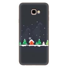Силиконовый бампер на рождество для Samsung Galaxy J4+, J4 Plus, J415 – Город зимний