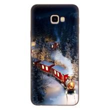 Силиконовый бампер на рождество для Samsung Galaxy J4+, J4 Plus, J415 – Поезд