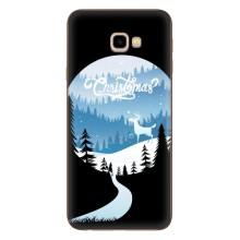 Силиконовый бампер на рождество для Samsung Galaxy J4+, J4 Plus, J415 – Рождественский Олень
