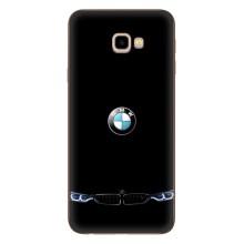 Силіконовий бампер з картинкою машини на Samsung Galaxy J4+, J4 Plus, J415 – Чорний BMW