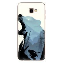 Силиконовый бампер с картинкой животных для Samsung Galaxy J4+, J4 Plus, J415 – Медведь и лес