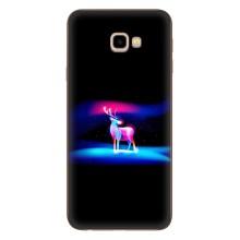 Силиконовый бампер с картинкой животных для Samsung Galaxy J4+, J4 Plus, J415 – Яркий олень