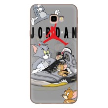 Силиконовый Чехол Nike Air Jordan на Гелекси Джи4 Плюс – Air Jordan