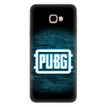 Чехол (TPU) с картинкой "Лого Пабг" на Гелекси Джи4 Плюс – Лого PUBG