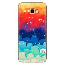 Силиконовый чехол с котиком для Samsung Galaxy J4+, J4 Plus, J415 – Mew