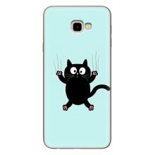 Силиконовый чехол с котиком для Samsung Galaxy J4+, J4 Plus, J415 – Падающий кот