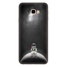 Силиконовый Чехол с принтом "Космонавты" на Samsung Galaxy J4+, J4 Plus, J415 – Космонавт романтик