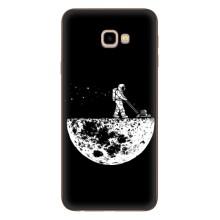Силиконовый Чехол с принтом "Космонавты" на Samsung Galaxy J4+, J4 Plus, J415 – Космонавт