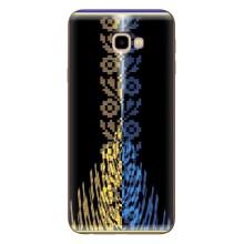 Силіконовый Чохол на Samsung Galaxy J4+, J4 Plus, J415 (Патріотична вишиванка)