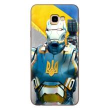 Силиконовый Чехол на Samsung Galaxy J4+, J4 Plus, J415 (Я-Украина) – Украинский робокоп