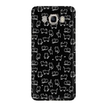 Чехол с принтом для Samsung Galaxy J5 2016 / J510 / J5108 (AlphaPrint) Модные коты – Меленькие котики