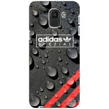 Чохли Адидас для Samsung Galaxy J6 2018, J600F (AlphaPrint) (Адидас прінт)