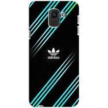 Чохли Адидас для Samsung Galaxy J6 2018, J600F (AlphaPrint) (Адідас з полосами)