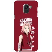 Чехлы Персонажи Аниме Наруто для Samsung Galaxy J6 2018, J600F (AlphaPrint)