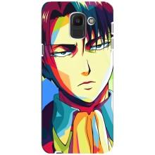 Чехлы Персонажи Аниме Наруто для Samsung Galaxy J6 2018, J600F (AlphaPrint)