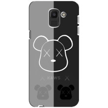 Чехлы для Samsung Galaxy J6 2018, J600F - Bearbrick Louis Vuitton (PREMIUMPrint) (БеарБрик глаза)