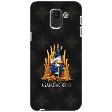 Чехли для Samsung Galaxy J6 2018, J600F - Скрудж МакДак Louis Vuitton (PREMIUMPrint) (Король грошей)