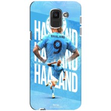Чехлы с принтом для Samsung Galaxy J6 2018, J600F Футболист – Erling Haaland