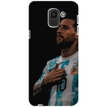 Чехлы Лео Месси Аргентина для Samsung Galaxy J6 2018, J600F (Месси Капитан)