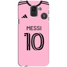 Чехлы Лео Месси в Майами на Samsung Galaxy J6 2018, J600F (Месси Маями)