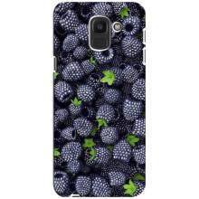 Чохли з фруктами для Samsung Galaxy J6 2018, J600F (VPrint) (Ожина)