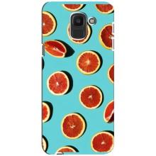 Чохли з фруктами для Samsung Galaxy J6 2018, J600F (VPrint) (Грейпфрут)