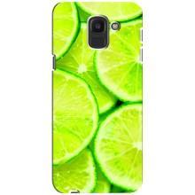 Чохли з фруктами для Samsung Galaxy J6 2018, J600F (VPrint) (Лайм)