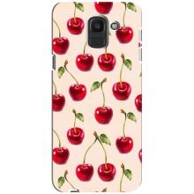 Чохли з фруктами для Samsung Galaxy J6 2018, J600F (VPrint) (Черешня)