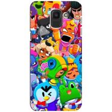 Чехлы Brawl Stars для Samsung Galaxy J6 2018, J600F (AlphaPrint)