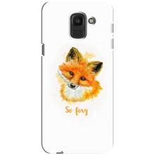 Чохли з картинкою Лисичка для Samsung Galaxy J6 2018, J600F (VPrint) (Дівчинка Лиса)